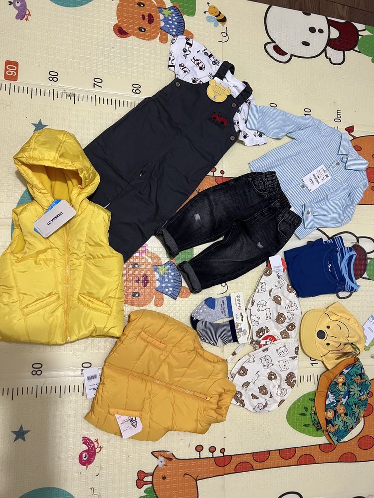 Джинси сорочка жилетки футболки комбез Zara LC Waikiki Mothercare