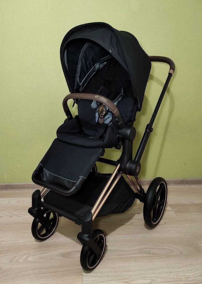 Cybex Priam Black Rose Gold коляска, ідеальний стан