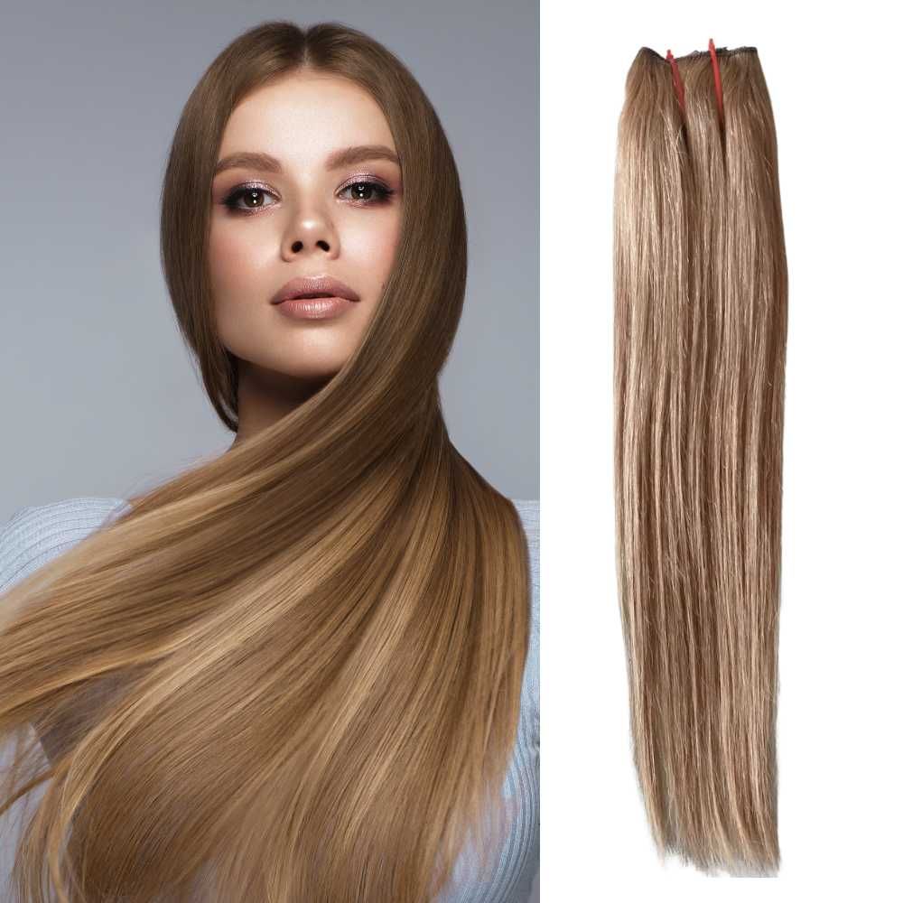 Banda para Tissagem - Cabelo liso 100% natural - 50cm, 60cm ou 70cm