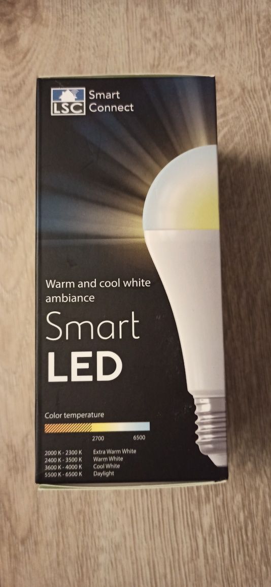 10 szt Nowe żarówki e27 Smart LED Smart Connect