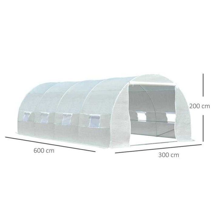 Estufa para Horta e Jardim 600x300x200cm