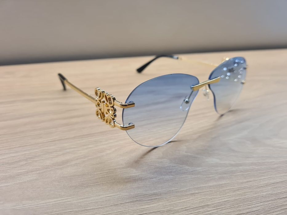 HIT Nowe Damskie Okulary Przeciwsłoneczne Polaryzacyjne UV400 Złote