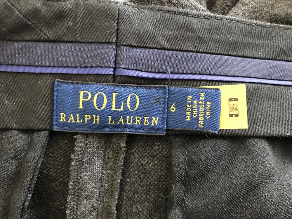 Polo Ralph Lauren spodnie damskie w kant S