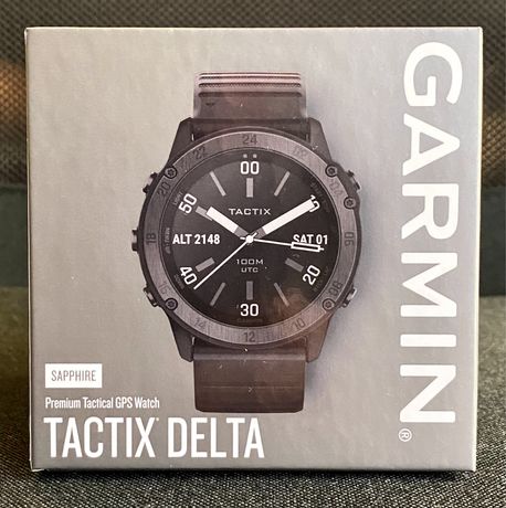 Smartwatch Garmin Tactix Delta Saphire como Novo