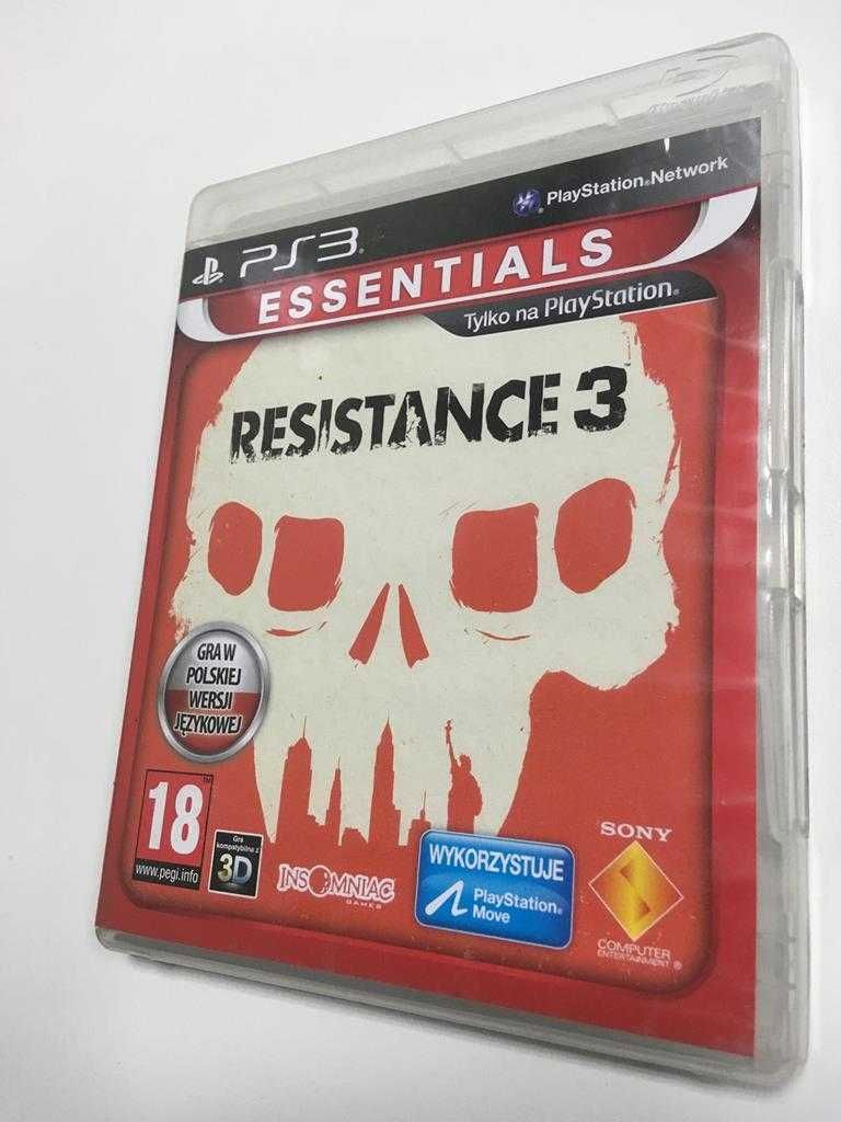Resistance 3 -MOVE- Essentials PS3 PL Sklep Warszawa Wola