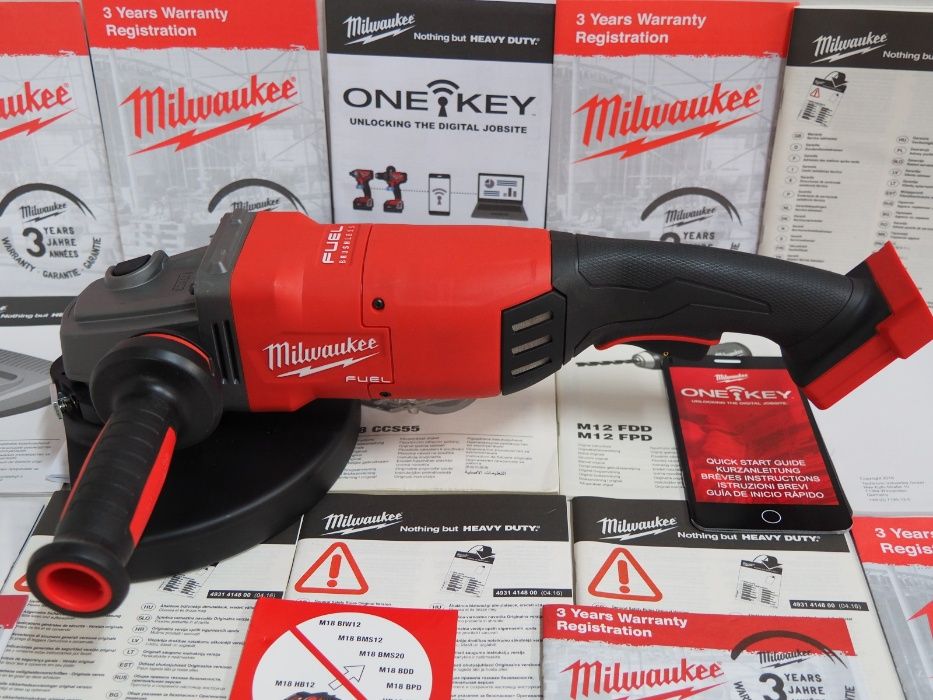 MILWAUKEE M18 FLAG 230 xpdb pila szlifierka katowa 18v kątówka