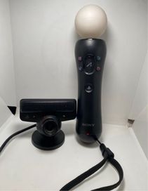 Kontroler ruchu Ps Move Sony + kamerka ps3 PlayStation 3 różdżka