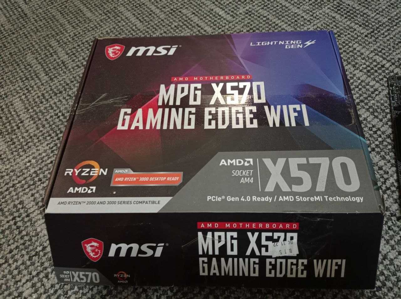 Материнська плата MPG X570 GAMING EDGE WIFI