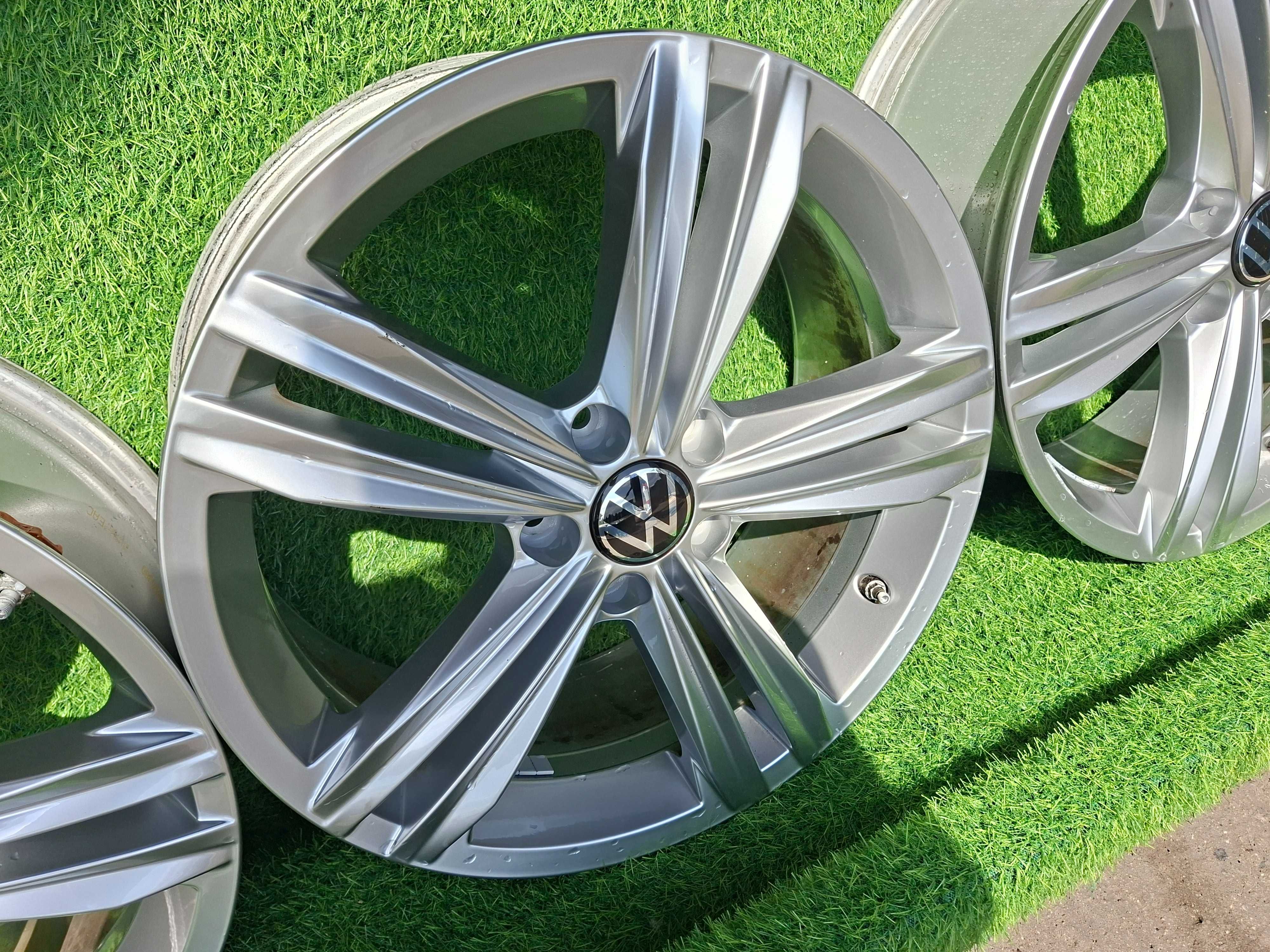 [A140] ALUFELGI 18' 5x112 ORYGINAŁ VW Tiguan,T-Roc,Passat,Touran,Caddy