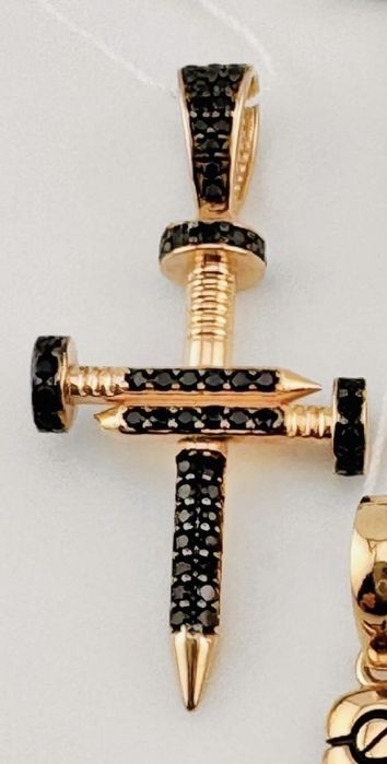 Золотой крестик, крест золото 585