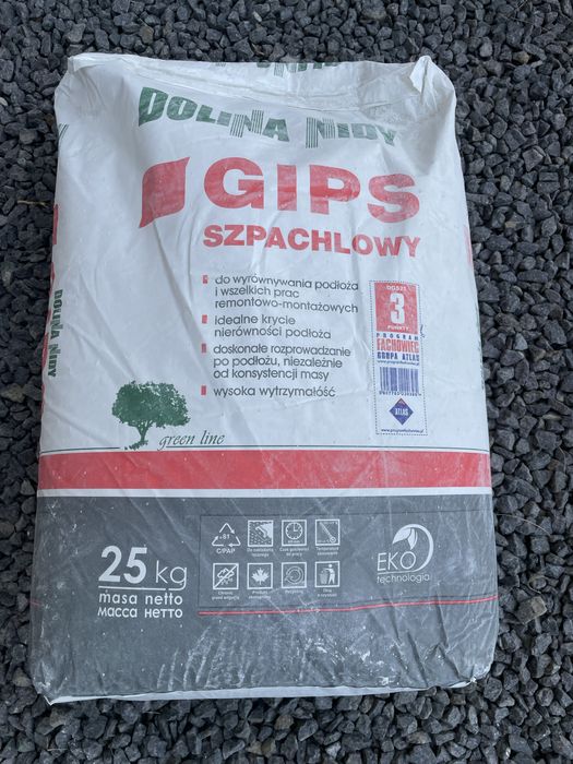 Gips szpachlowy Dolina Nidy 25 kg