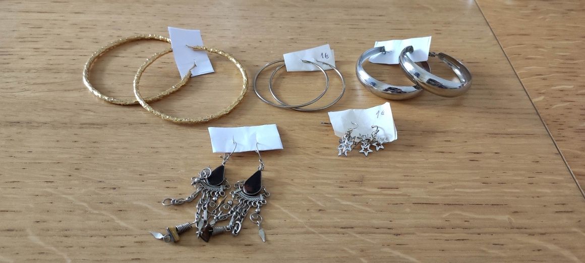 Conjunto de 14 pares de brincos
