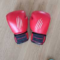Rękawice bokserskie TOMIGYM EG-104 czerwone 10 oz Skóra naturalna bydl