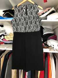 Nowa sukienka Greenpoint czarna z koronkowa górą rozmiar 38