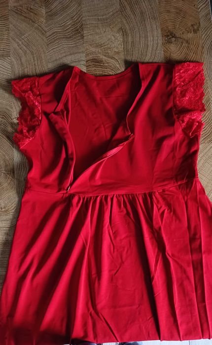 Koszula nocna ciążowa do karmienia