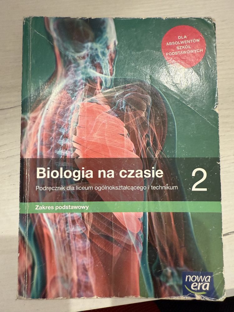 Podręcznik „Biologia na czasie” kl.1 liceum i technikum