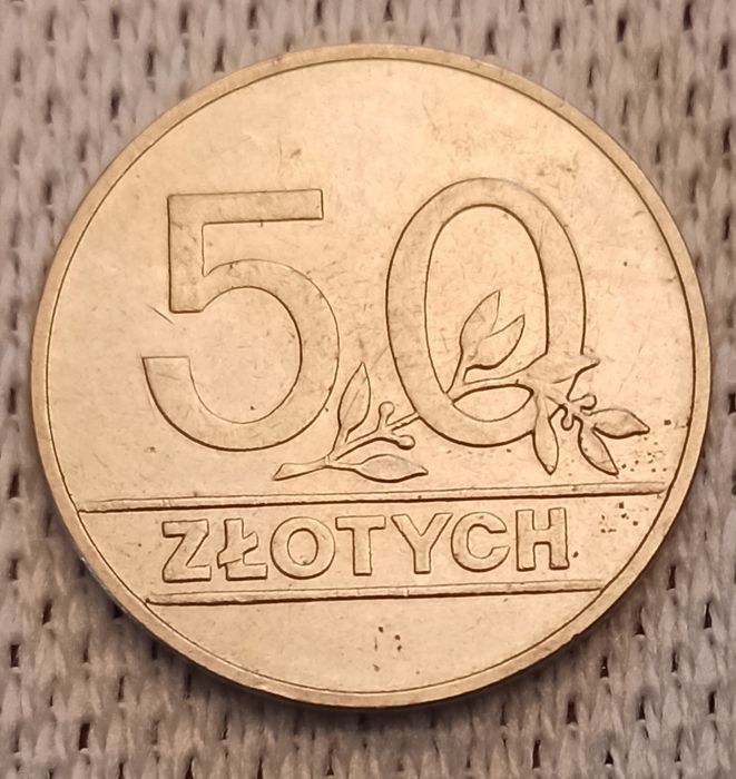 Moneta z PRL 50 zł