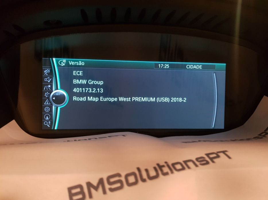 Mapas Actualização GPS CIC NBT 2024 BMW Profissional Business Europa