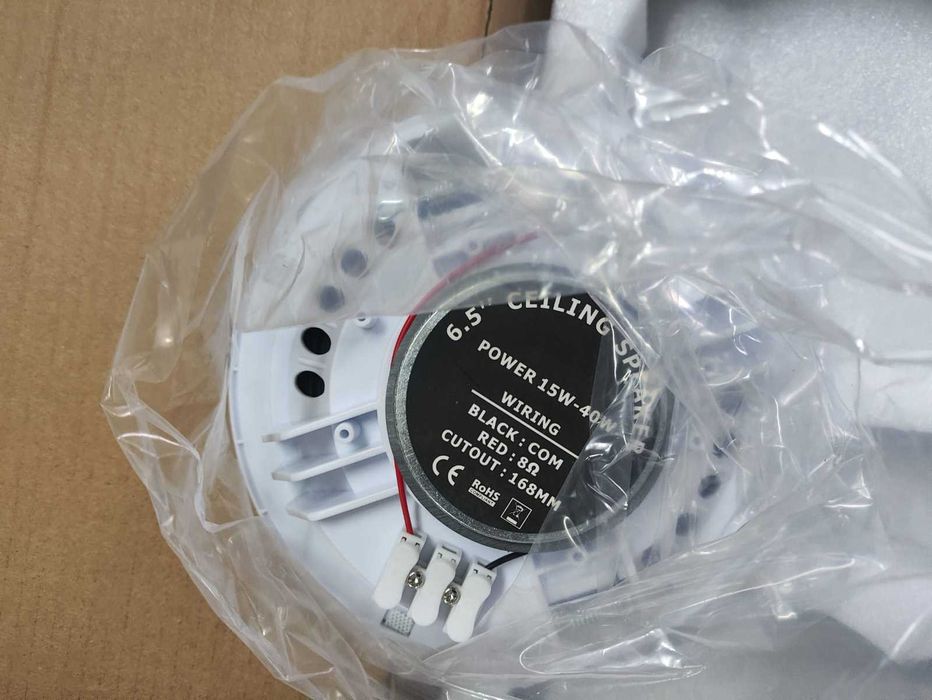 Altifalante coluna de som teto 6.5” 15-40w