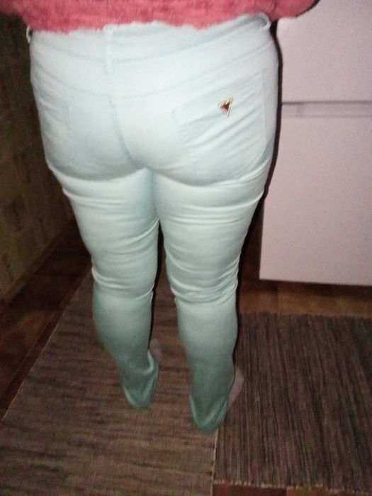 Conjunto de 3 calças ganga de mulher