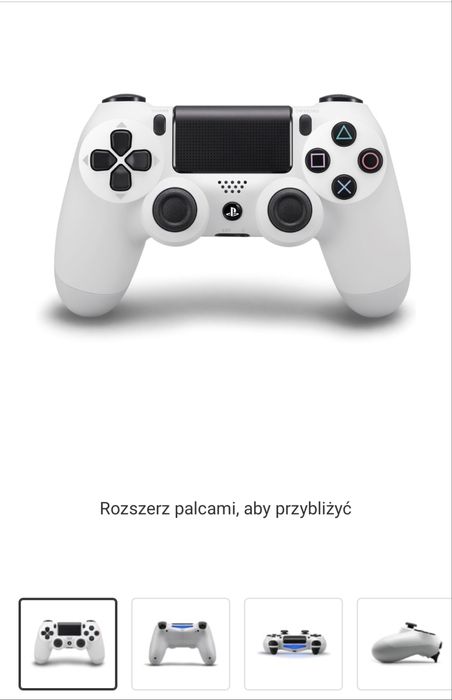 Kontroler SONY DualShock 4 V2 bialy