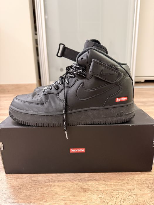 Кросовки air force 1 mid & supreme