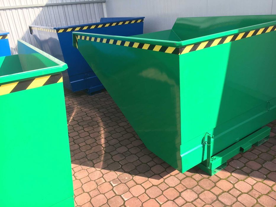 Pojemnik samowyładowczy do wózków widłowych NTK 600 L KONTENER
