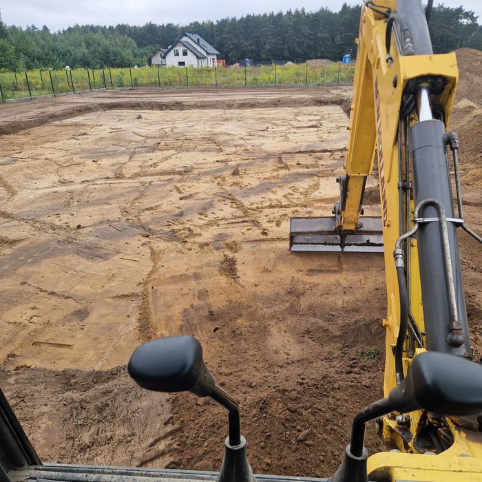 Usługi koparko ładowarką rozbiórki wyburzenia koparka