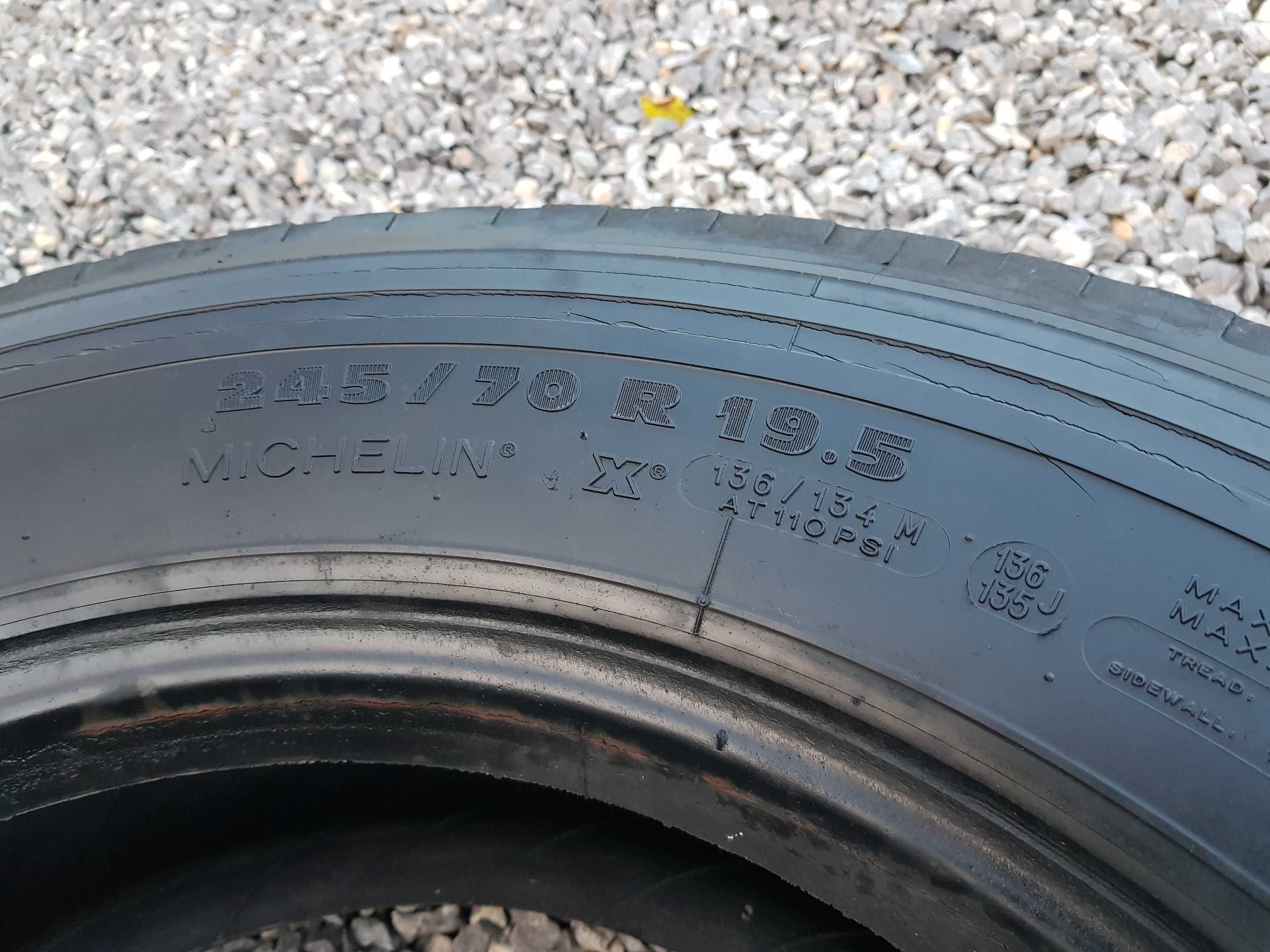 OPONA CIĘŻAROWA Michelin XZE2 + 245/70R19.5 6mm