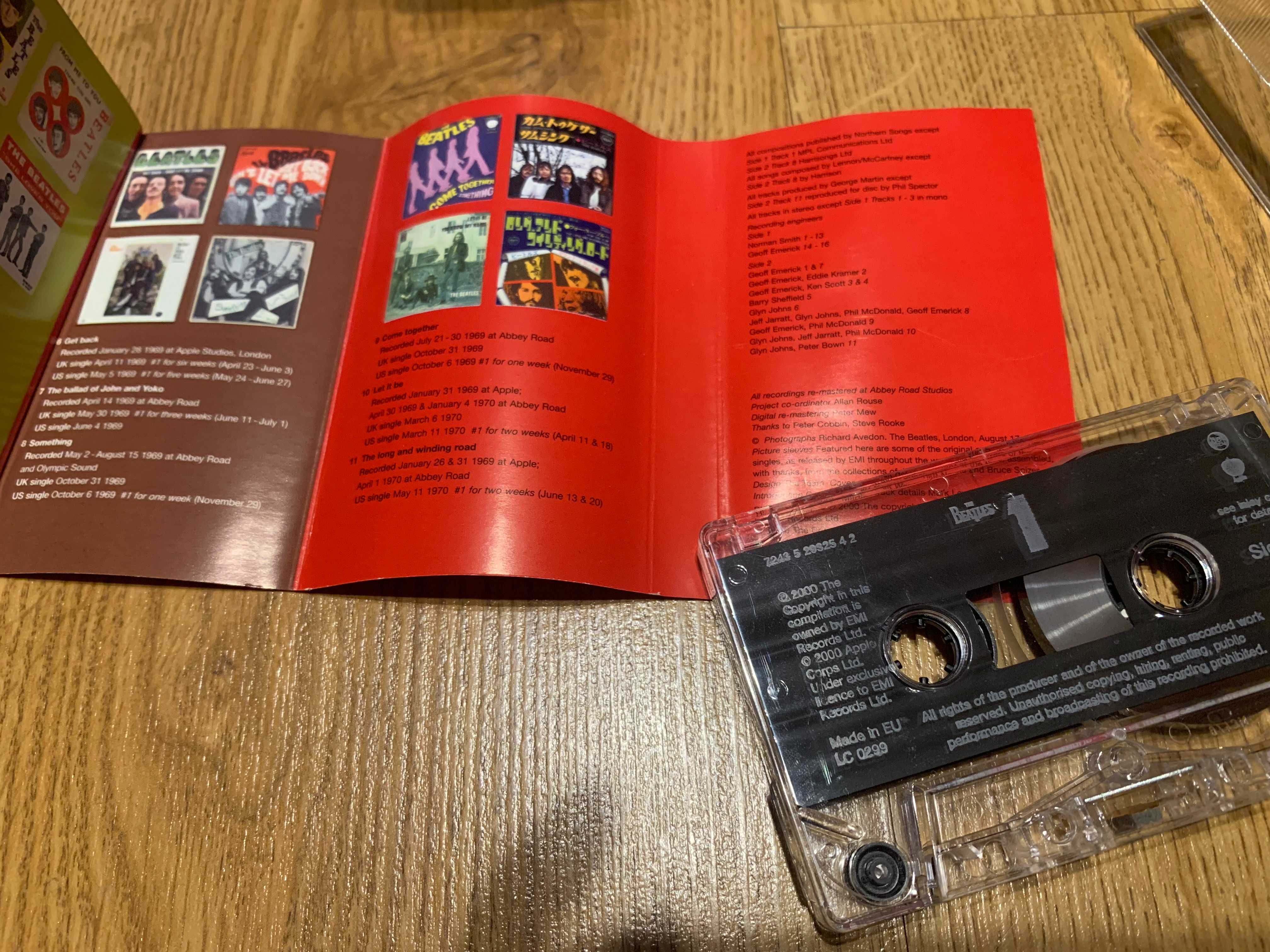 Zestaw 12 kaset magnetofonowych - The Beatles