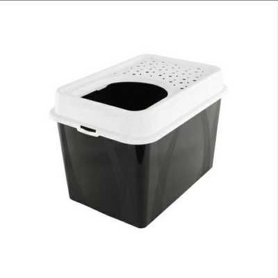 Rotho WC Berty com Entrada Superior | Caixa de Areia para Gato
