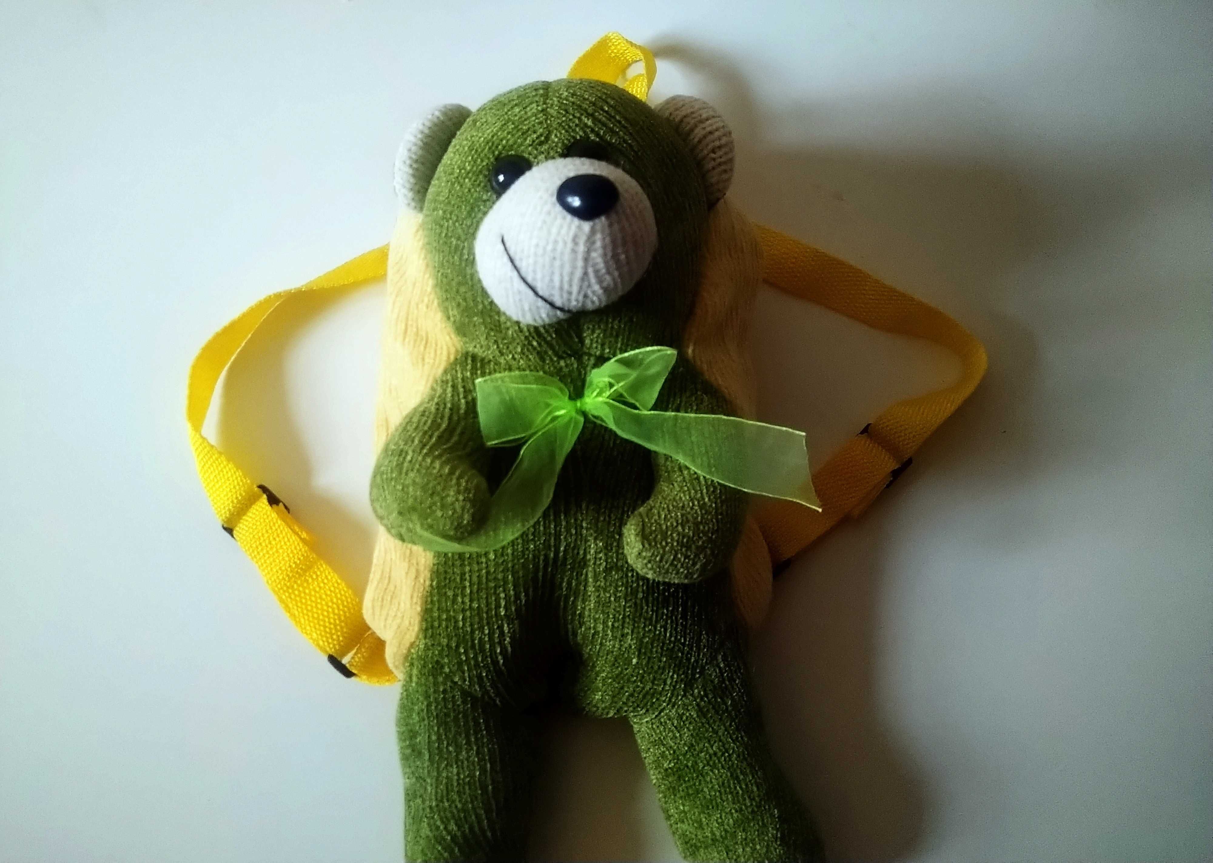 Рюкзак игрушка / мишка  медвежонок тигренок  детские
