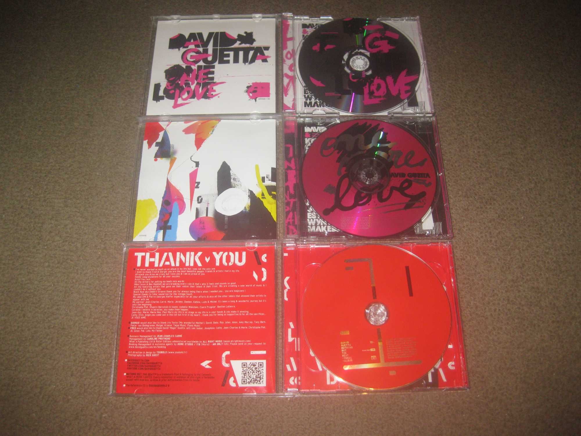 6 CDs do "David Guetta"