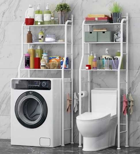 Стойка над унитазам и стиральной машиной полка для ванной напольная