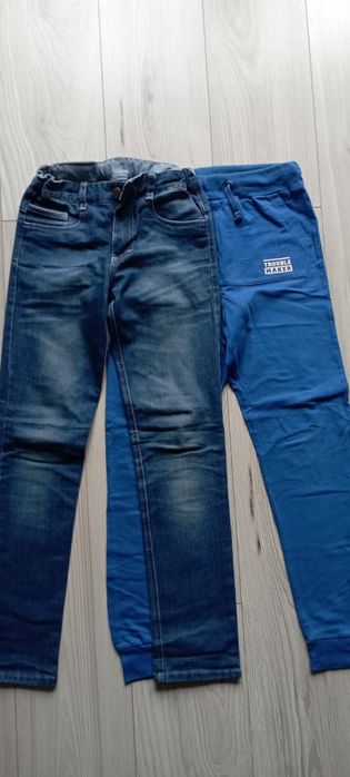 Dżinsy chłopiece 146