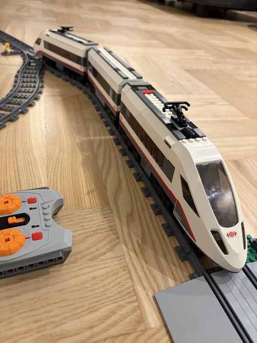 Pociąg lego 60051 + dodatkowe tory, zwrotnice