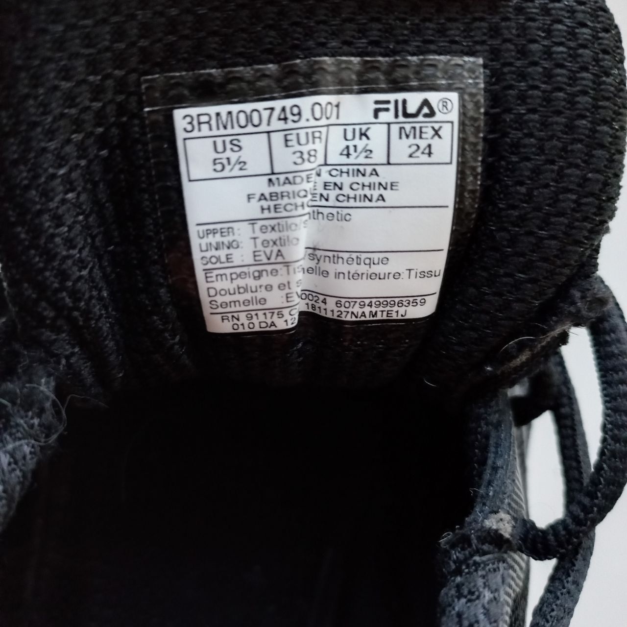 Кросівки красовки FILA 38р (25см) Нові