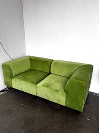 Sofa modułowa zielona