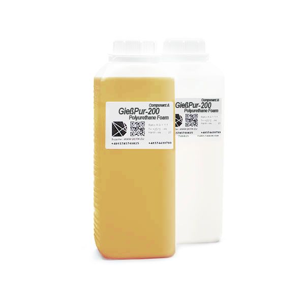 Pianka poliuretanowa płyna sztywna 2,1 kg GießPur-200