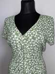 Sukienka w kwiaty fit&flare elegancka Pinterest look