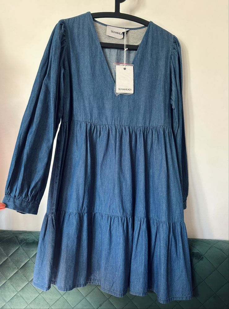 Silvian Heach nowa jeansowa sukienka r IT 42