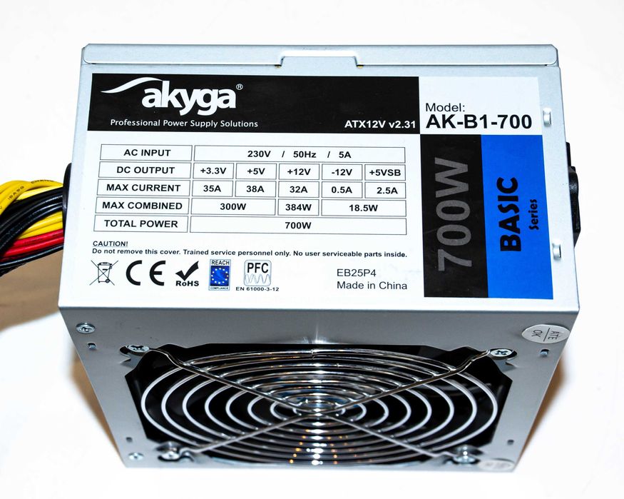 Zasilacz Akyga Basic 700W AK-B1-700