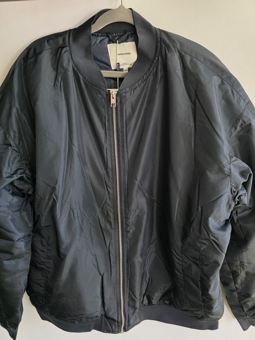 Jack & Jones - Kurtka Bomber/czarny męska r. XXL