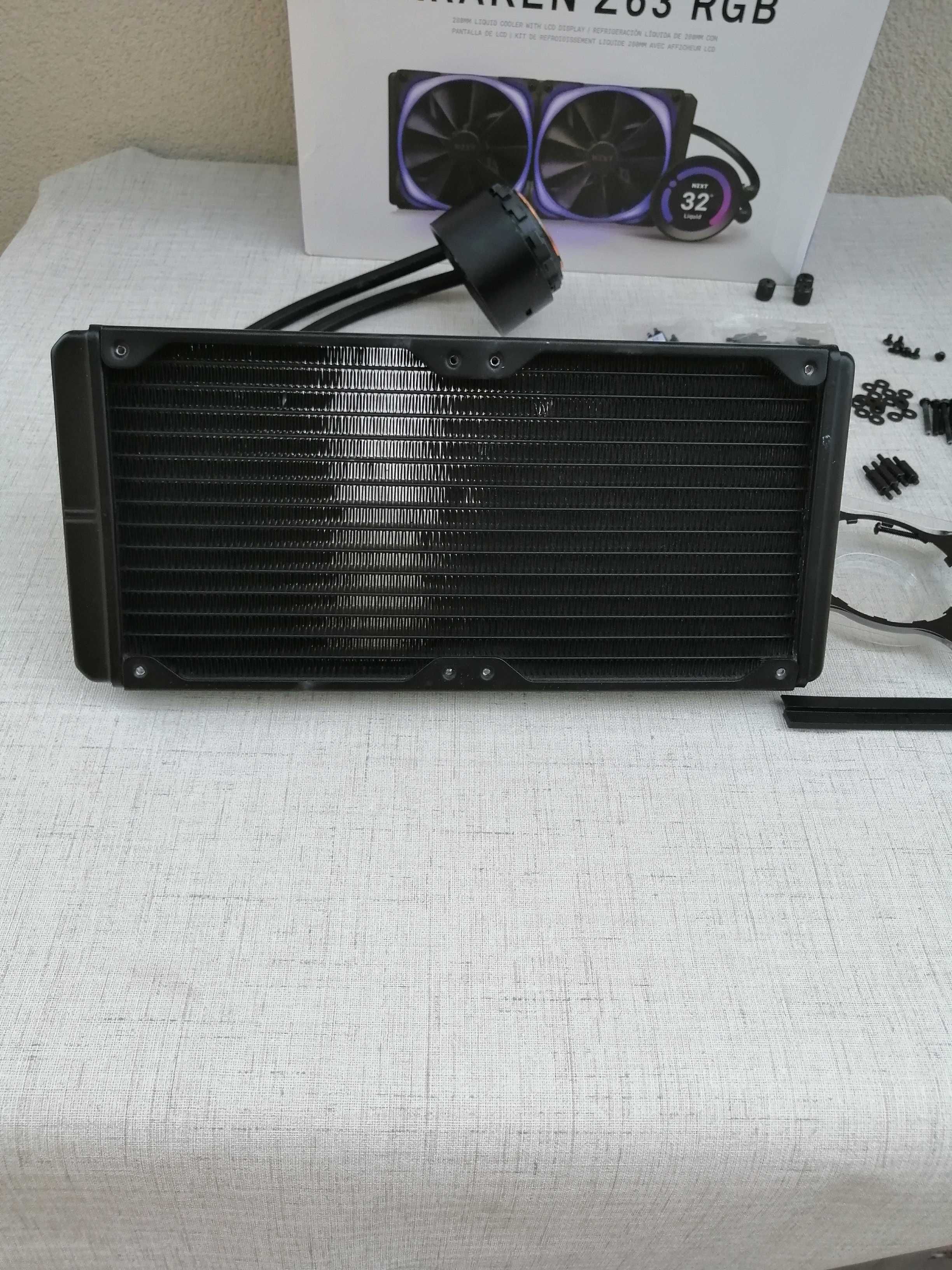 Chłodzenie wodne Nzxt Kraken Z63 czarne wentylator