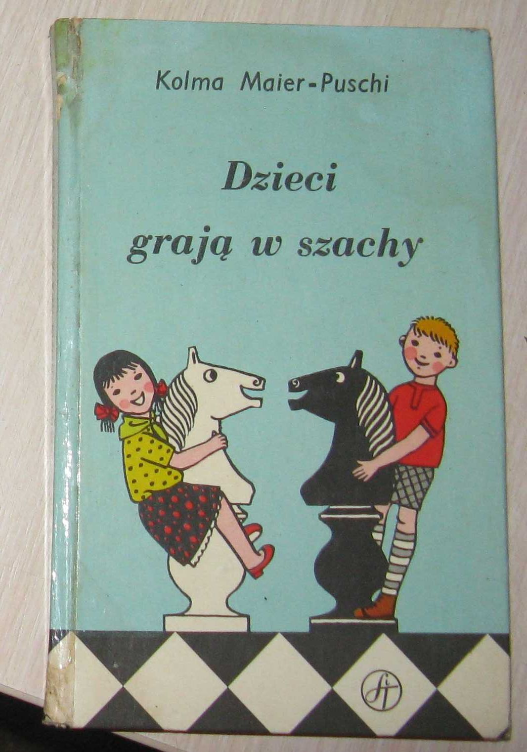 Детская книга на польском о шахматах Dzieci grają w szachy