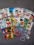 Ranma 1/2 dodatki z mangi - pocztówki zakładki i magnesy JPF