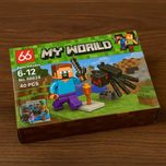 Набір дитячий "Сутичка з павуком" Minecraft 66024C, 40 деталей