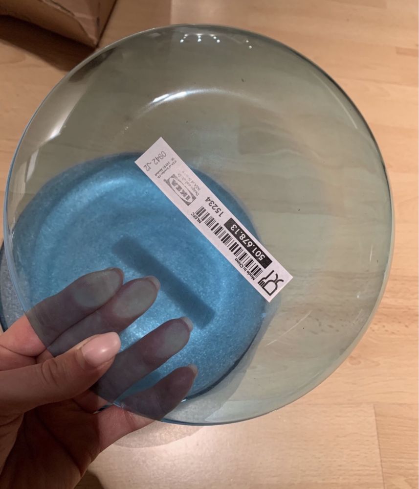 Talerze śniadaniowe Ikea 6szt.