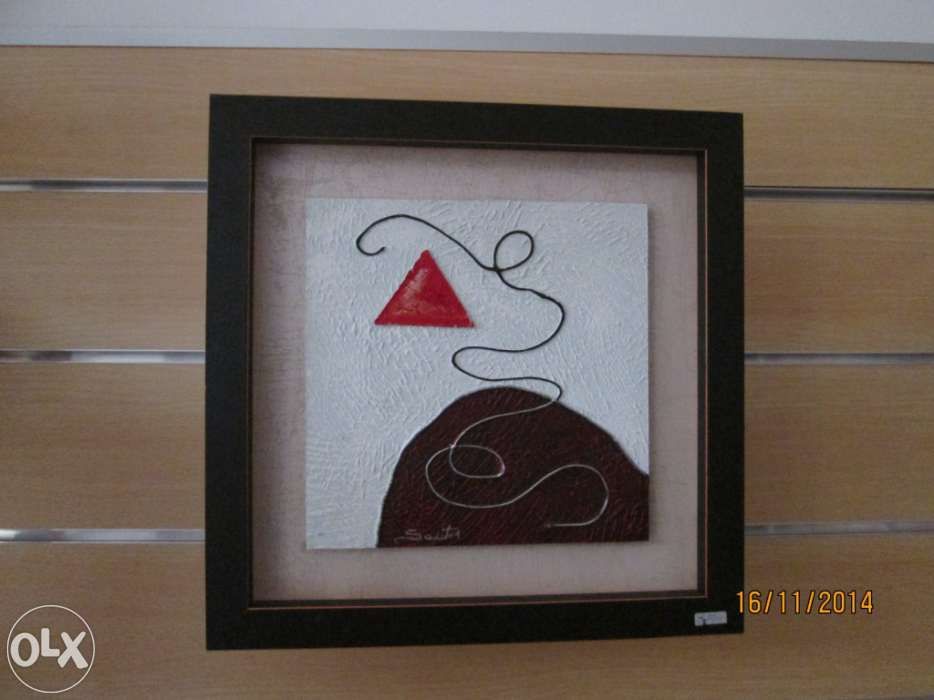 Quadro com relevo novo