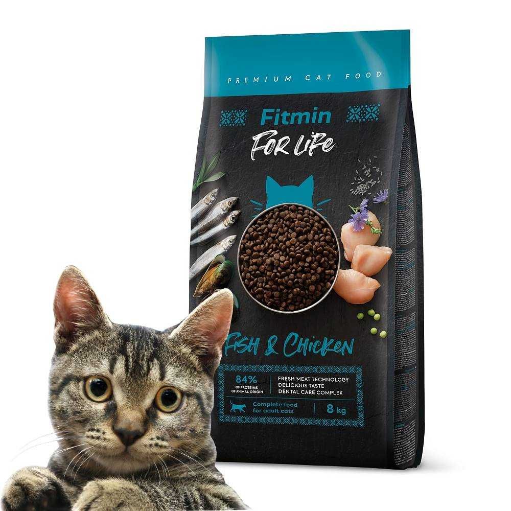 Fitmin cat For Life Fish and Chicken 8 kg Sucha Karma dla kotów